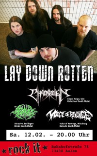 Flyer - Lay Down Rotten