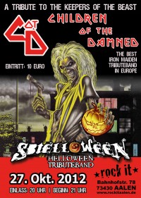 Flyer - Children Of The Damned + Sbielloween + Guests