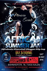 Flyer - African Summer Jam