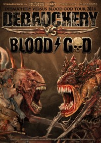 Flyer - Debauchery vs. Blood God