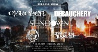 Flyer - Sundown CD-Release-Show ft. Eisregen, Debauchery and more