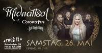 Flyer - Midnattsol Release Konzert Special Guests: Coronatus + Deathtiny