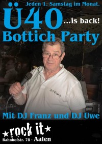 Flyer - Ü40 Faschingsparty