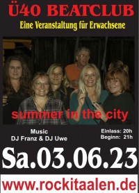 Flyer - Ü40 Bottich Party