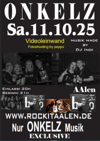 Flyer - ONKELZ Musik Nacht