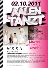 Flyer - AALEN TANZT mit LIONESS MOVEMENT