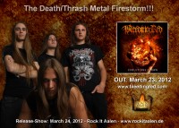 Flyer - BLEEDING RED - Releaseshow